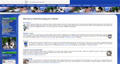 Desktop Screenshot of creativeconsulting.com